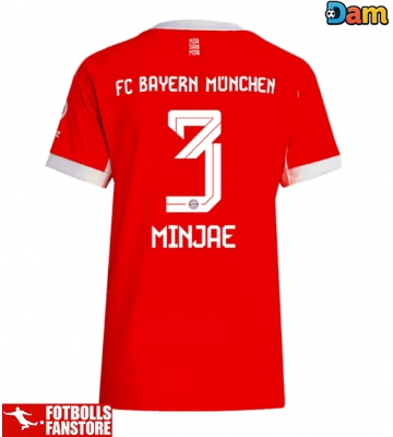 Bayern Munich Kim Min-jae #3 Hemmatröja Dam 2025-26 Kortärmad